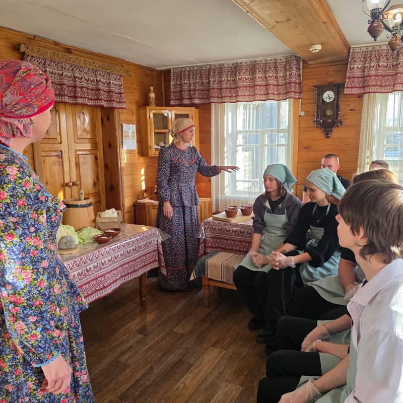 Осенние посиделки в музее.